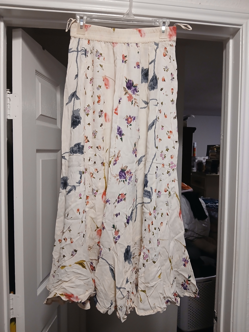 Bedford Fair Vintage Like New Floral Maxi Skirt